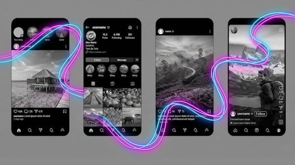 Social media auto-publish visual